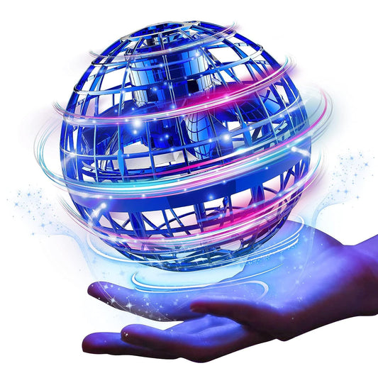 Galaxy Orb Mini Drone – Hand-Controlled Hovering Drone with 360° LED Light Show