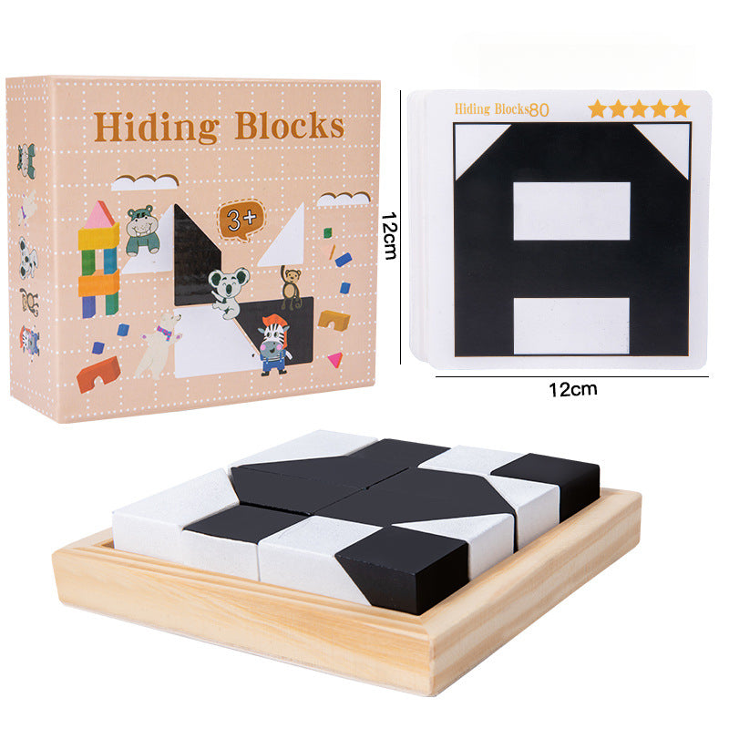 Pocket-Size Dual-Color Logic Puzzle – 80 Fun Brain Challenges Anywhere